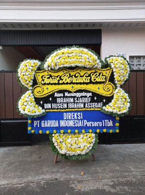 Papan Bunga Duka di Tamalanrea