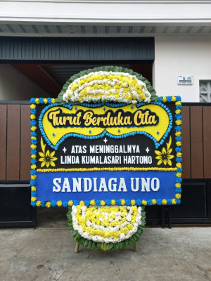 Papan Bunga Duka di Tamalanrea