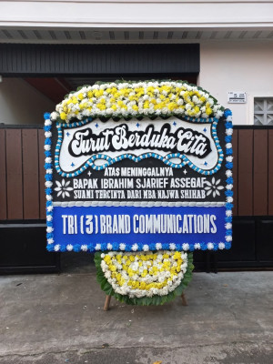 Papan Bunga Duka di Tamalanrea